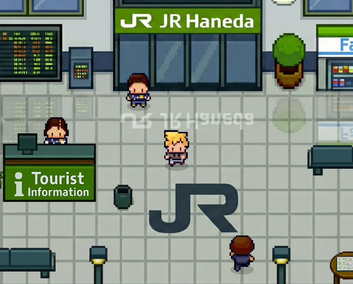 Capture du jeu à Haneda