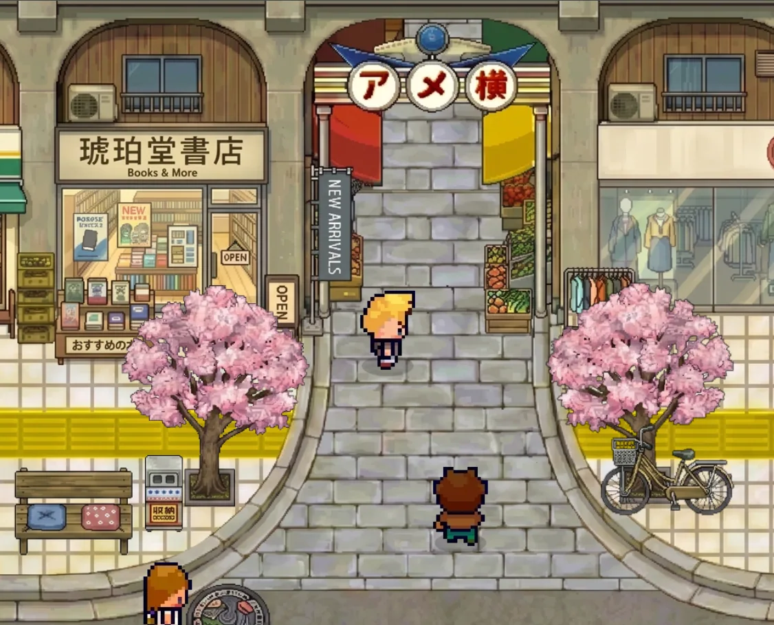 Gameplay screenshot in Ueno